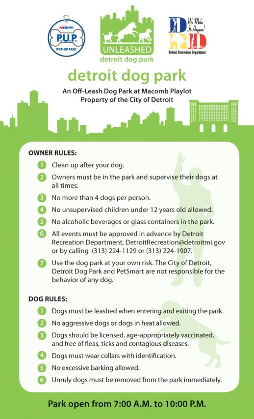 PetSmart P.U.P.’s (Pop-Up Park) Detroit Dog Park - DFC: A Field Guide ...